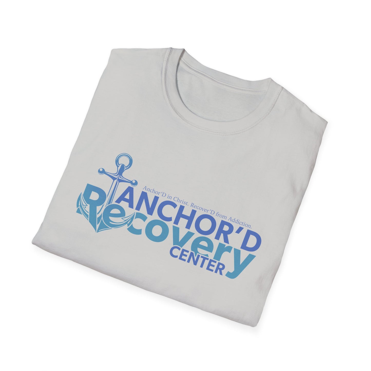 Anchor'd Recovery Center Unisex Softstyle T-Shirt | Recovery Support Tee