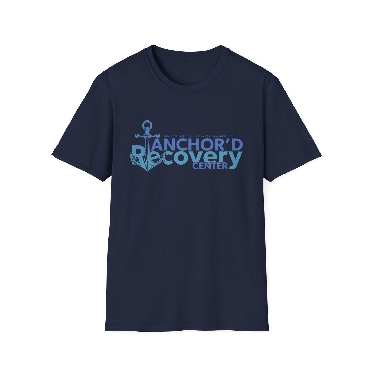 Anchor'd Recovery Center Unisex Softstyle T-Shirt | Recovery Support Tee