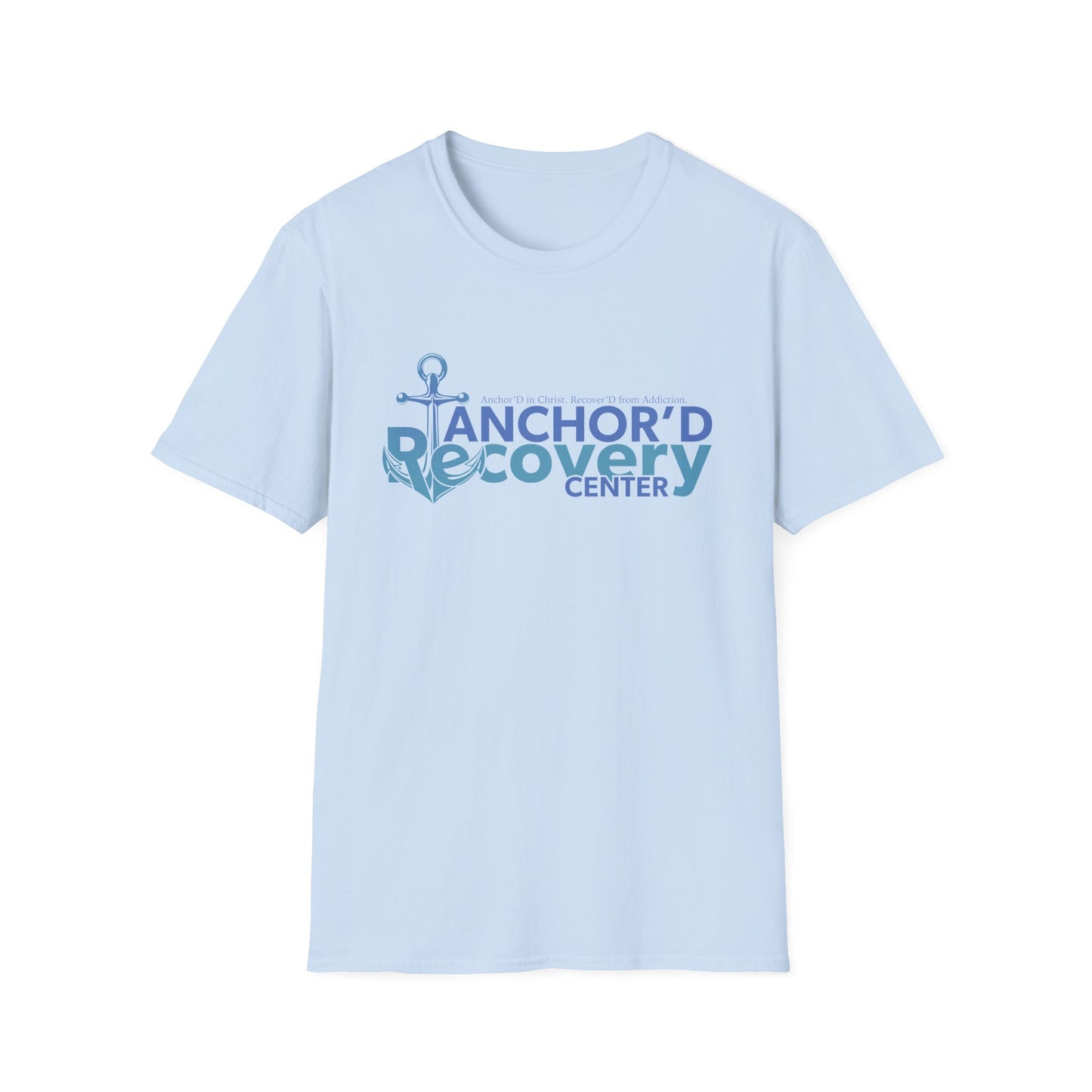 Anchor'd Recovery Center Unisex Softstyle T-Shirt | Recovery Support Tee
