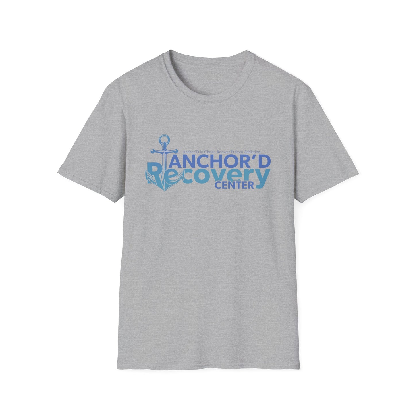 Anchor'd Recovery Center Unisex Softstyle T-Shirt | Recovery Support Tee