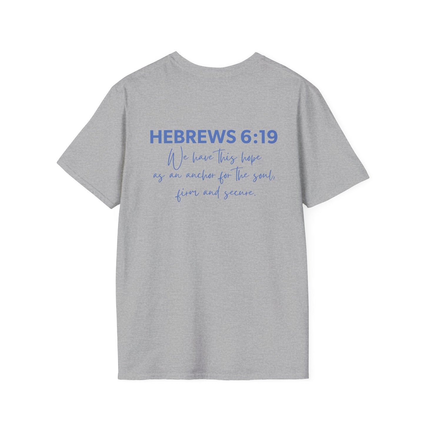 Anchor'd Recovery Center Unisex Softstyle T-Shirt | Recovery Support Tee