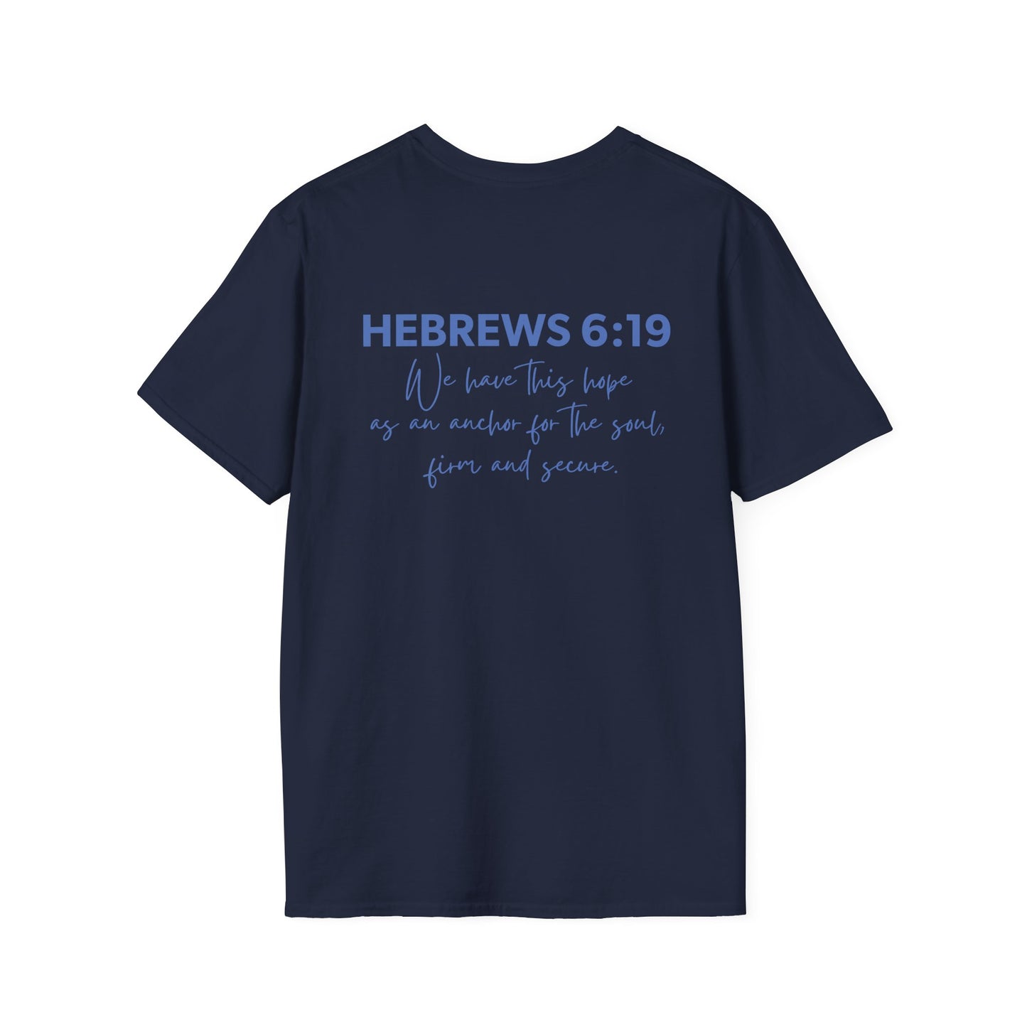 Anchor'd Recovery Center Unisex Softstyle T-Shirt | Recovery Support Tee