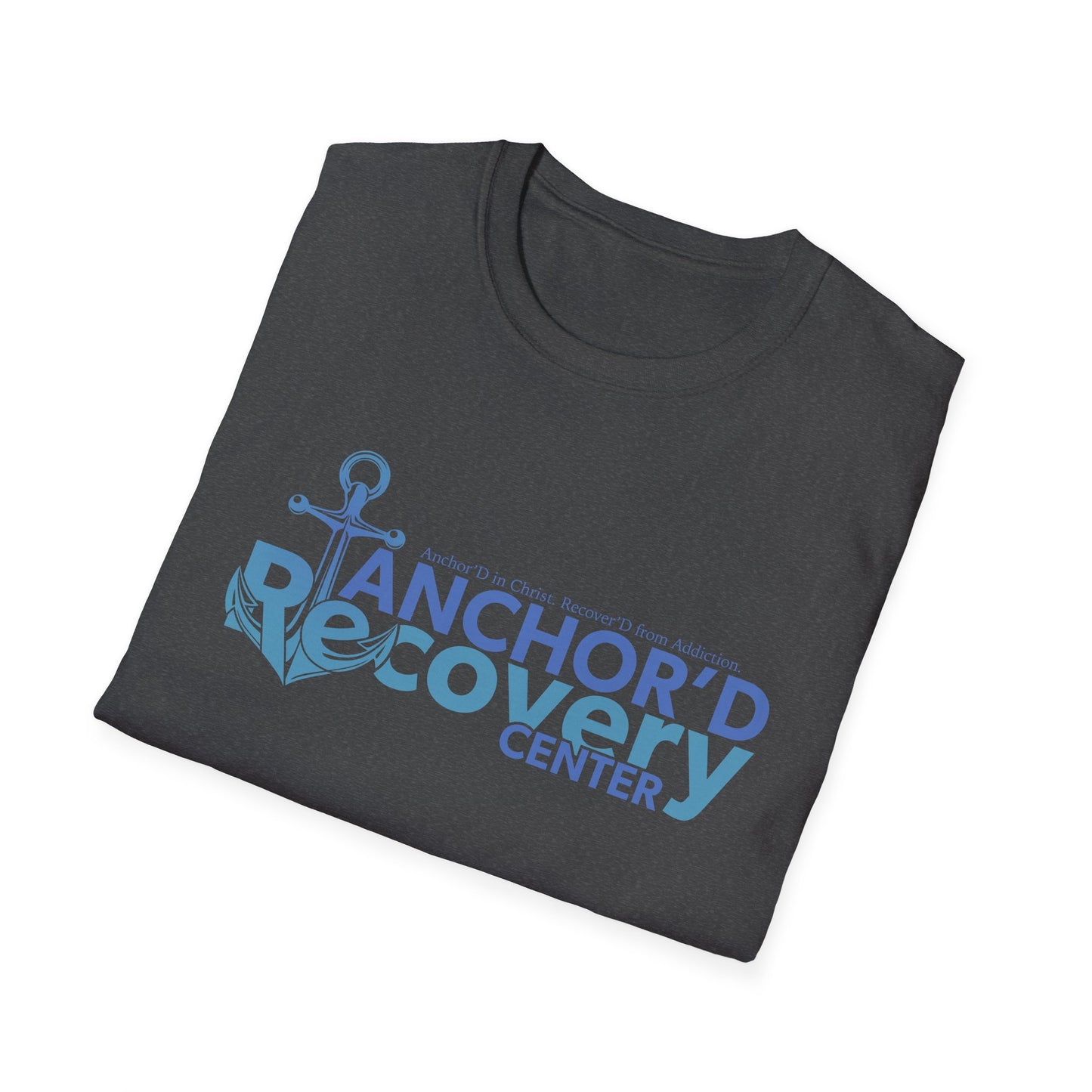 Anchor'd Recovery Center Unisex Softstyle T-Shirt | Recovery Support Tee