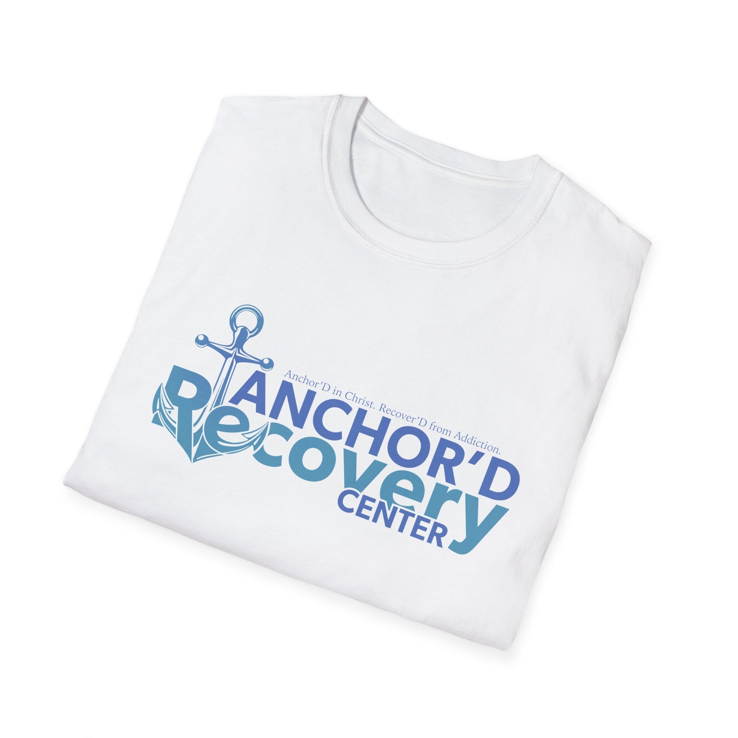 Anchor'd Recovery Center Unisex Softstyle T-Shirt | Recovery Support Tee