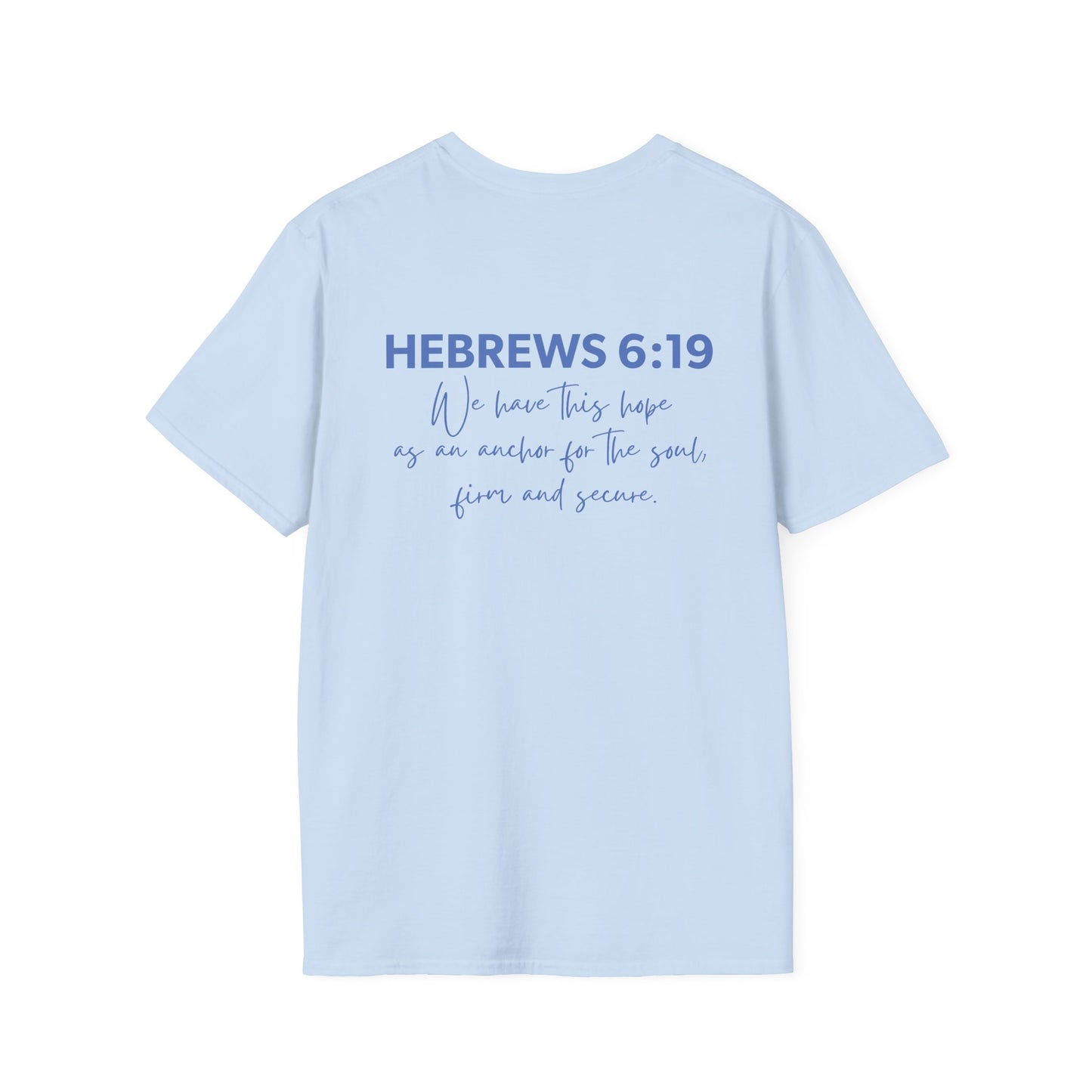 Anchor'd Recovery Center Unisex Softstyle T-Shirt | Recovery Support Tee