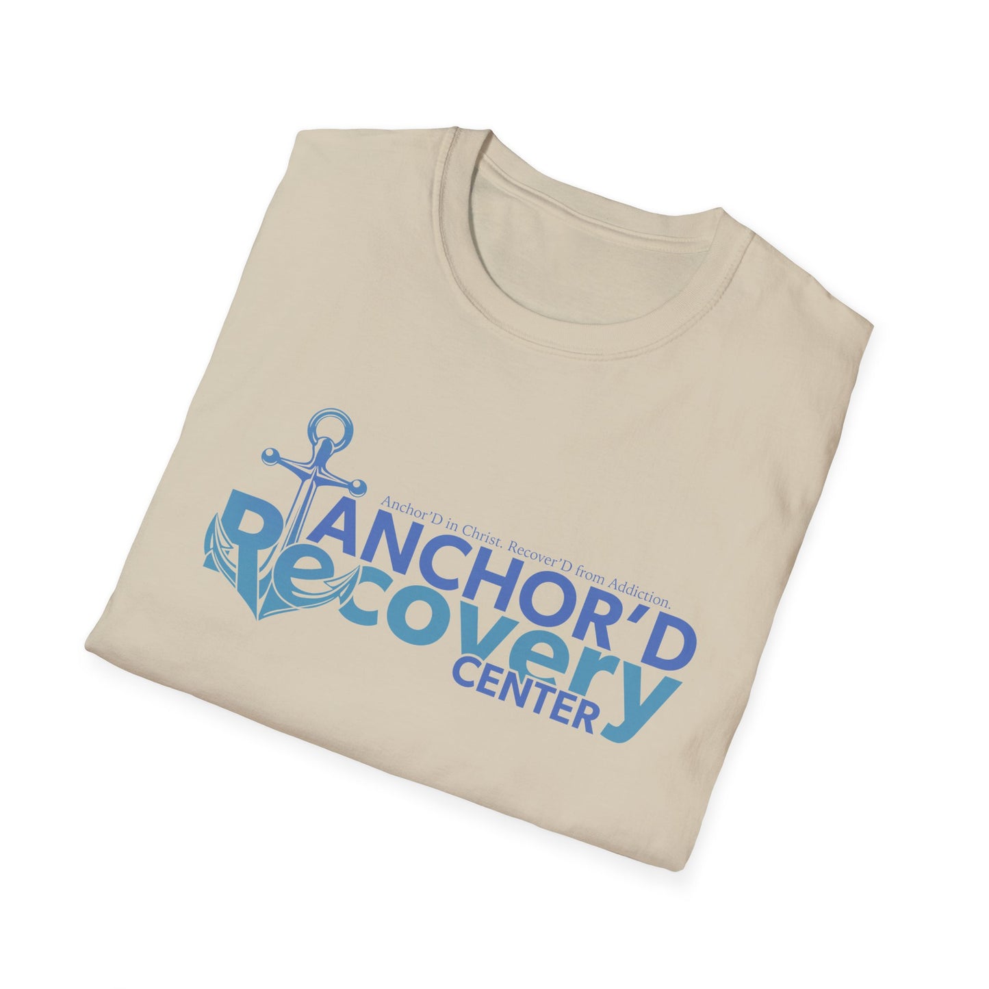 Anchor'd Recovery Center Unisex Softstyle T-Shirt | Recovery Support Tee