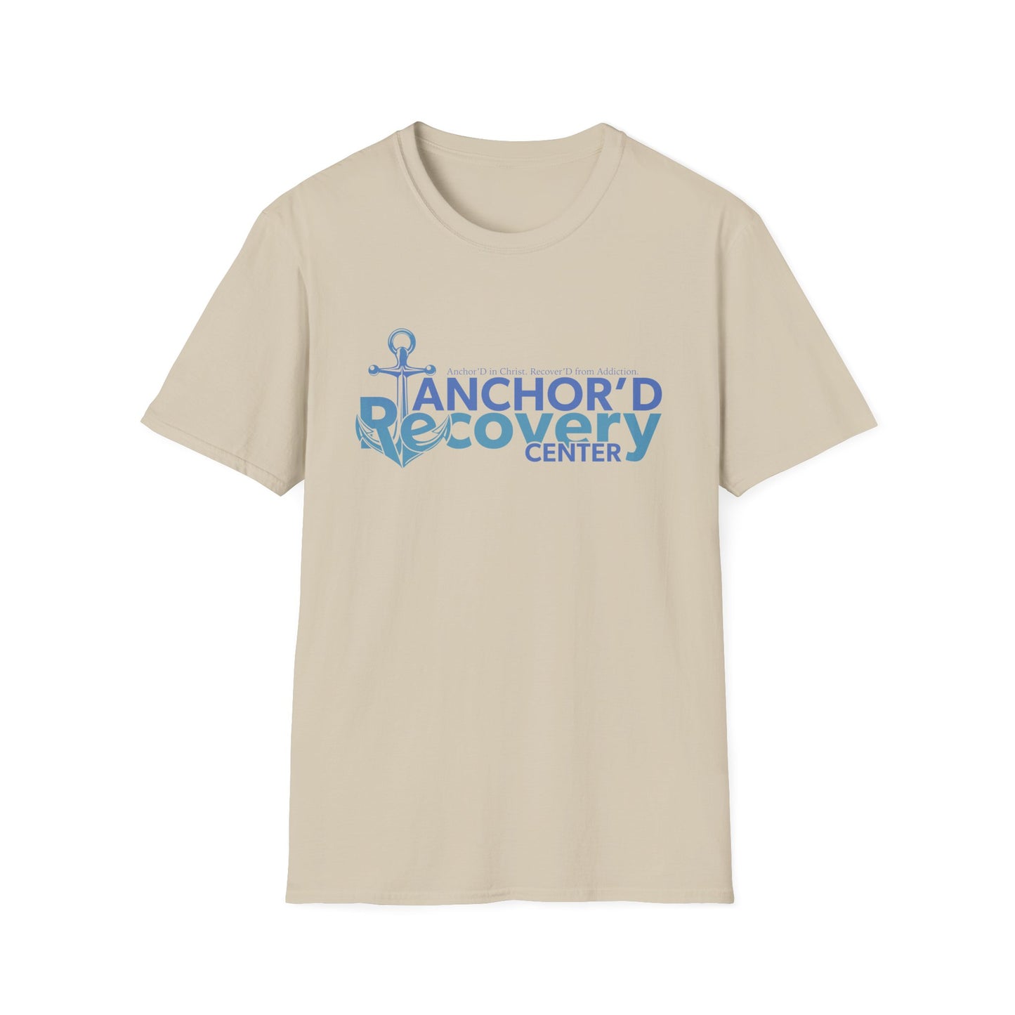 Anchor'd Recovery Center Unisex Softstyle T-Shirt | Recovery Support Tee