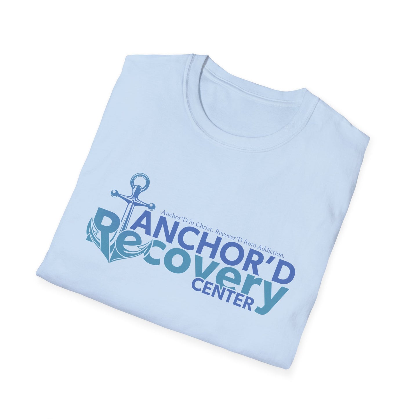 Anchor'd Recovery Center Unisex Softstyle T-Shirt | Recovery Support Tee
