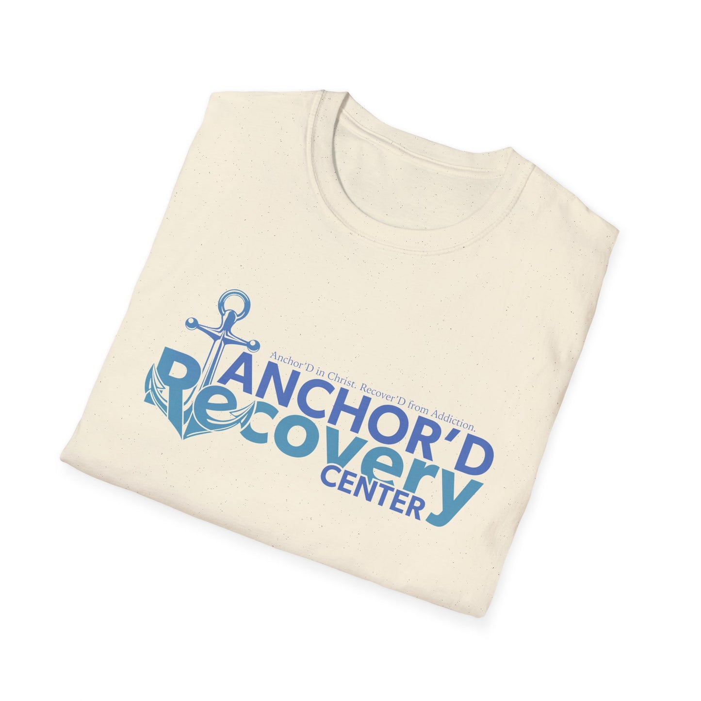 Anchor'd Recovery Center Unisex Softstyle T-Shirt | Recovery Support Tee