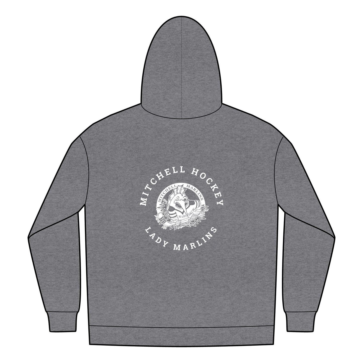 Mitchell Lady Marlins Hockey Full-Zip Hoodie