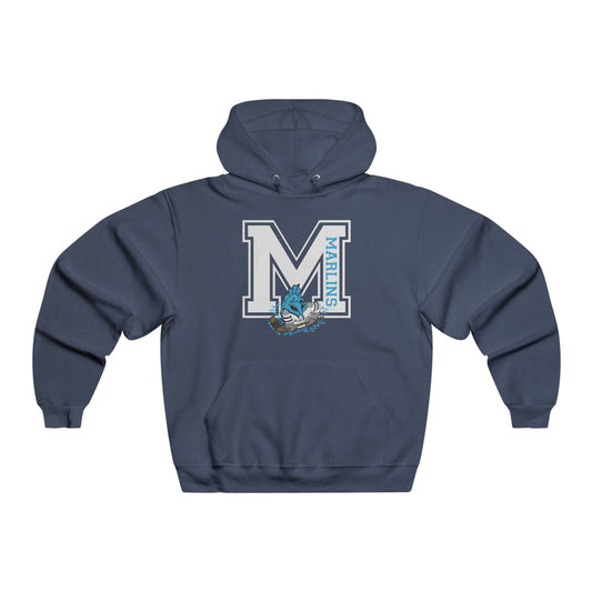 Marlins Letter Varsity Logo Hoodie | Hoodie Sweatshirt
