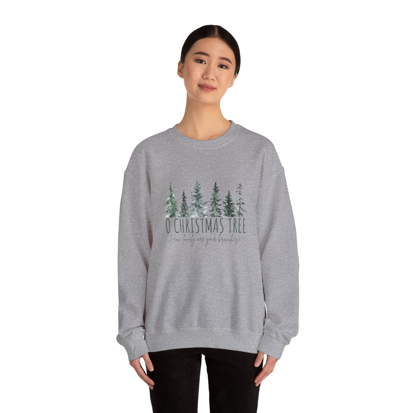 O Christmas Tree Crewneck Sweatshirt