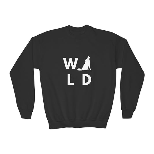 Youth Crewneck Sweatshirt — Classic White Kids Pullover