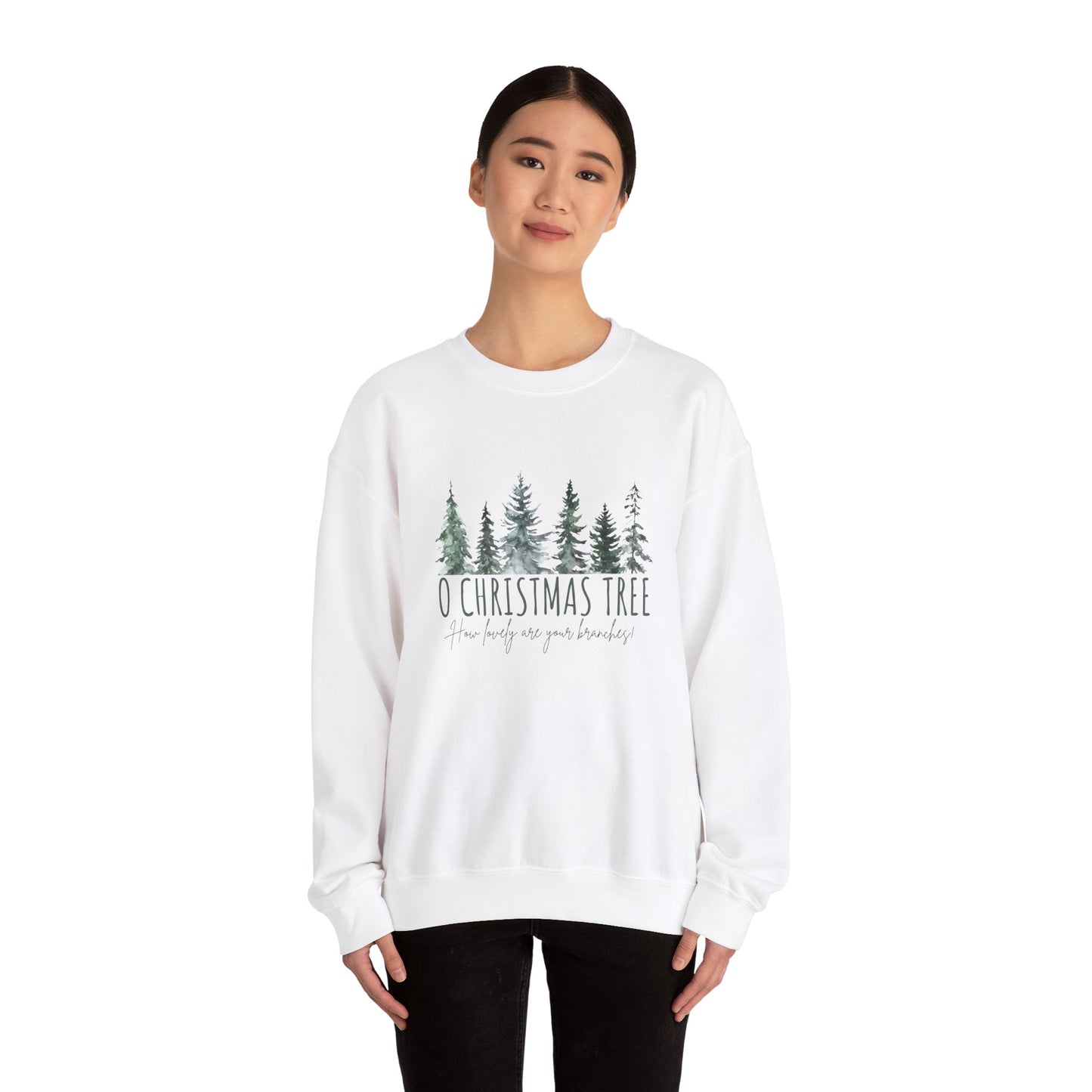 O Christmas Tree Crewneck Sweatshirt