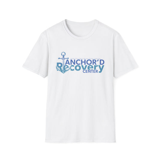 Anchor'd Recovery Center Unisex Softstyle T-Shirt | Recovery Support Tee