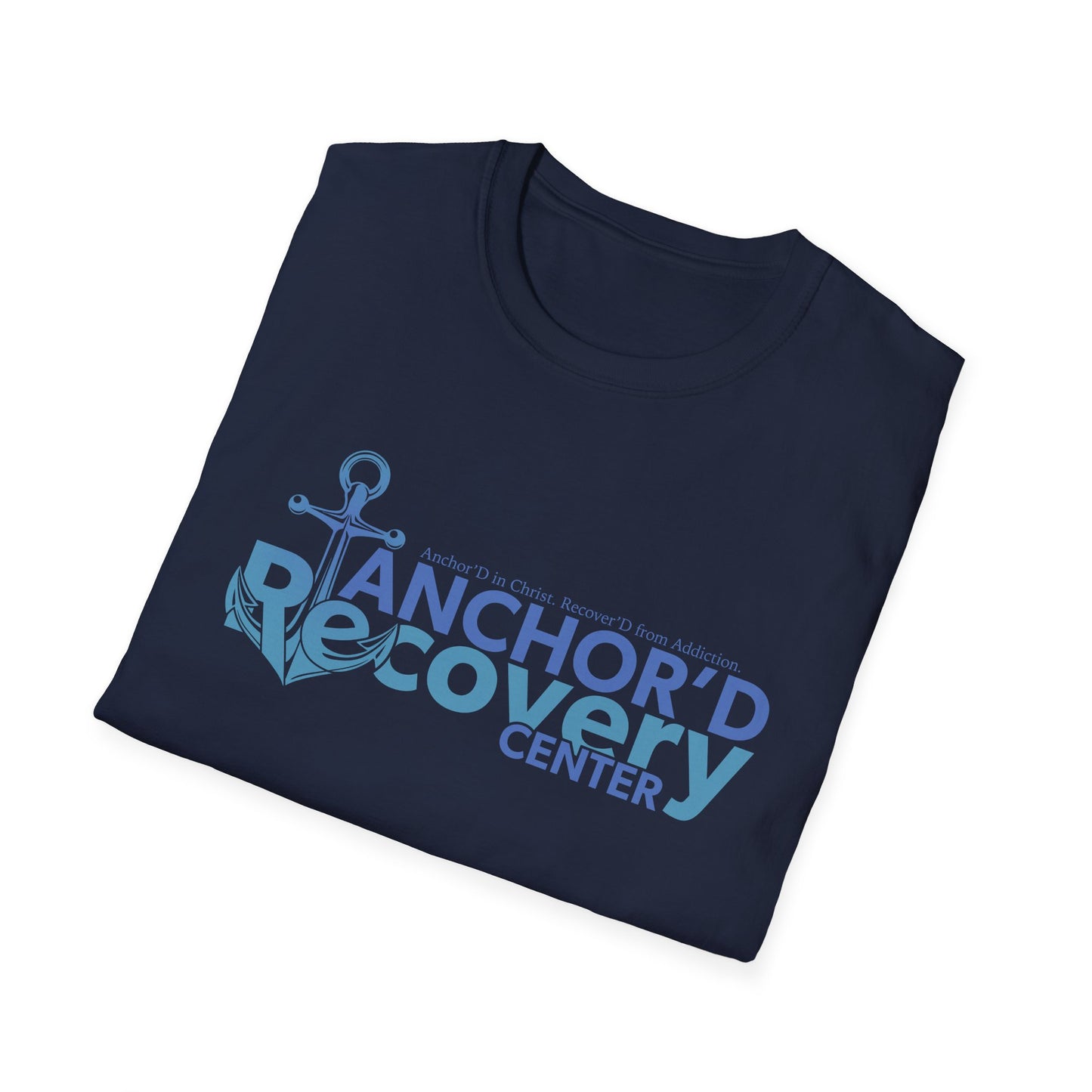 Anchor'd Recovery Center Unisex Softstyle T-Shirt | Recovery Support Tee