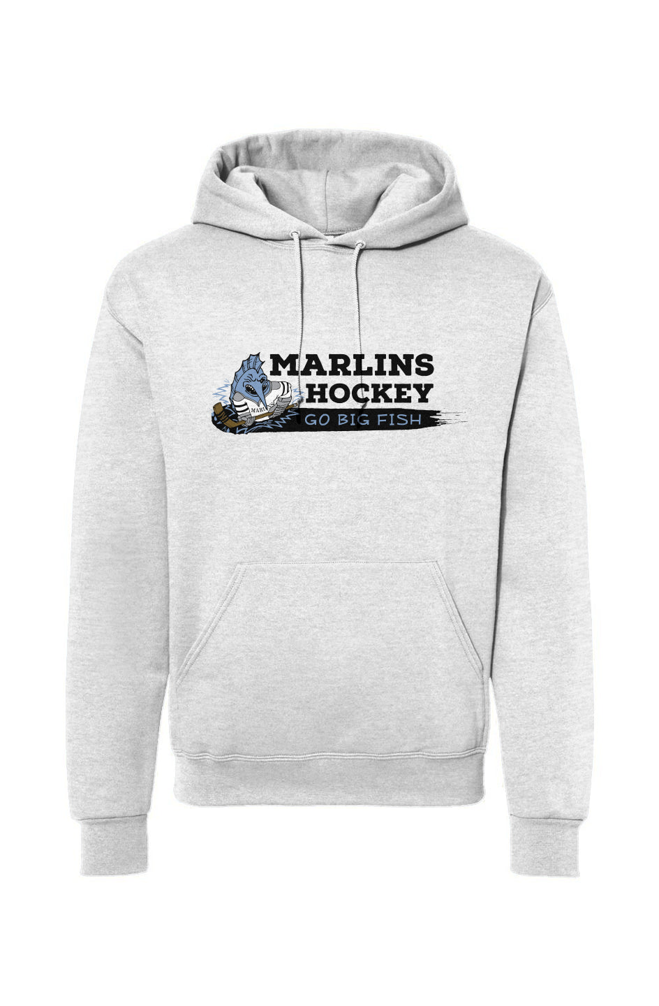 Marlins Go Big Fish Hooded Sweatshirt