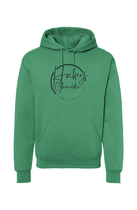 NuBlend Hooded Sweatshirt Hockey Grandma - green