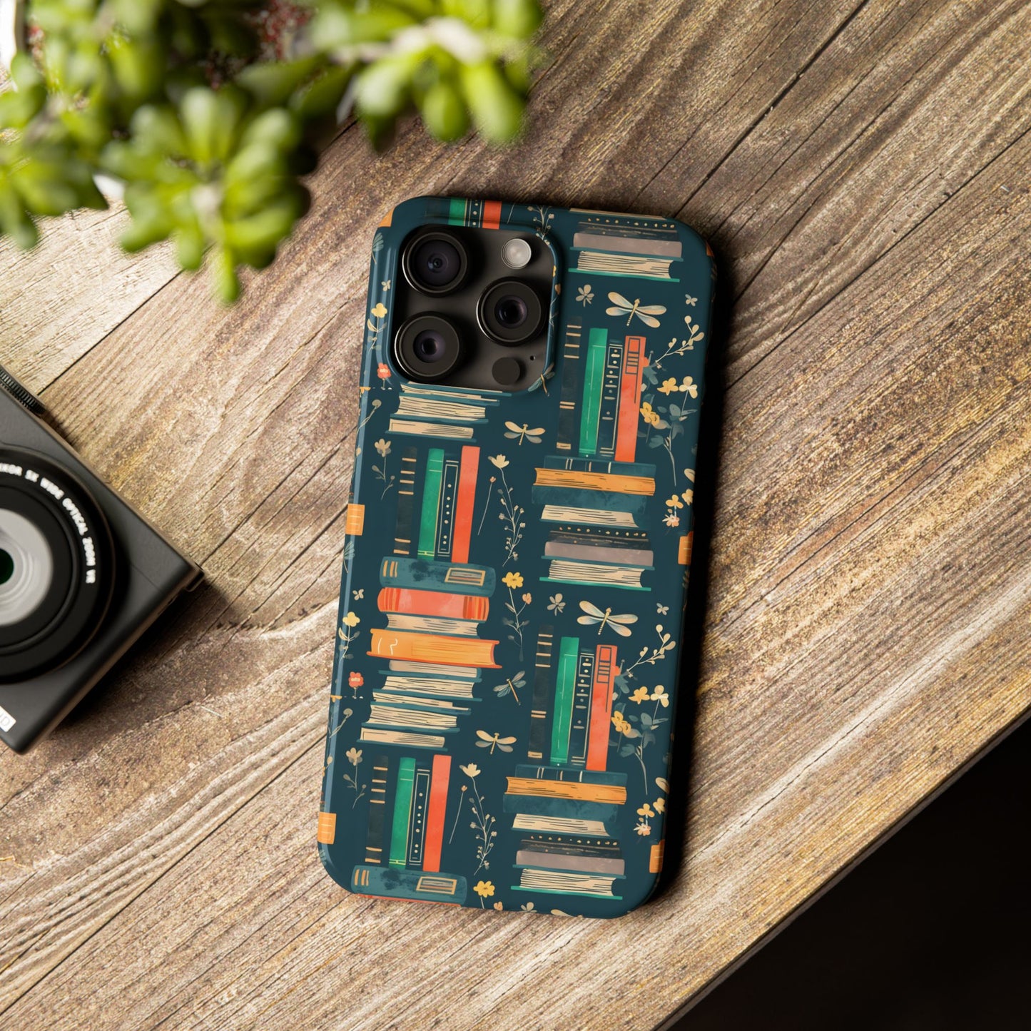 Book Lover Slim Phone Case