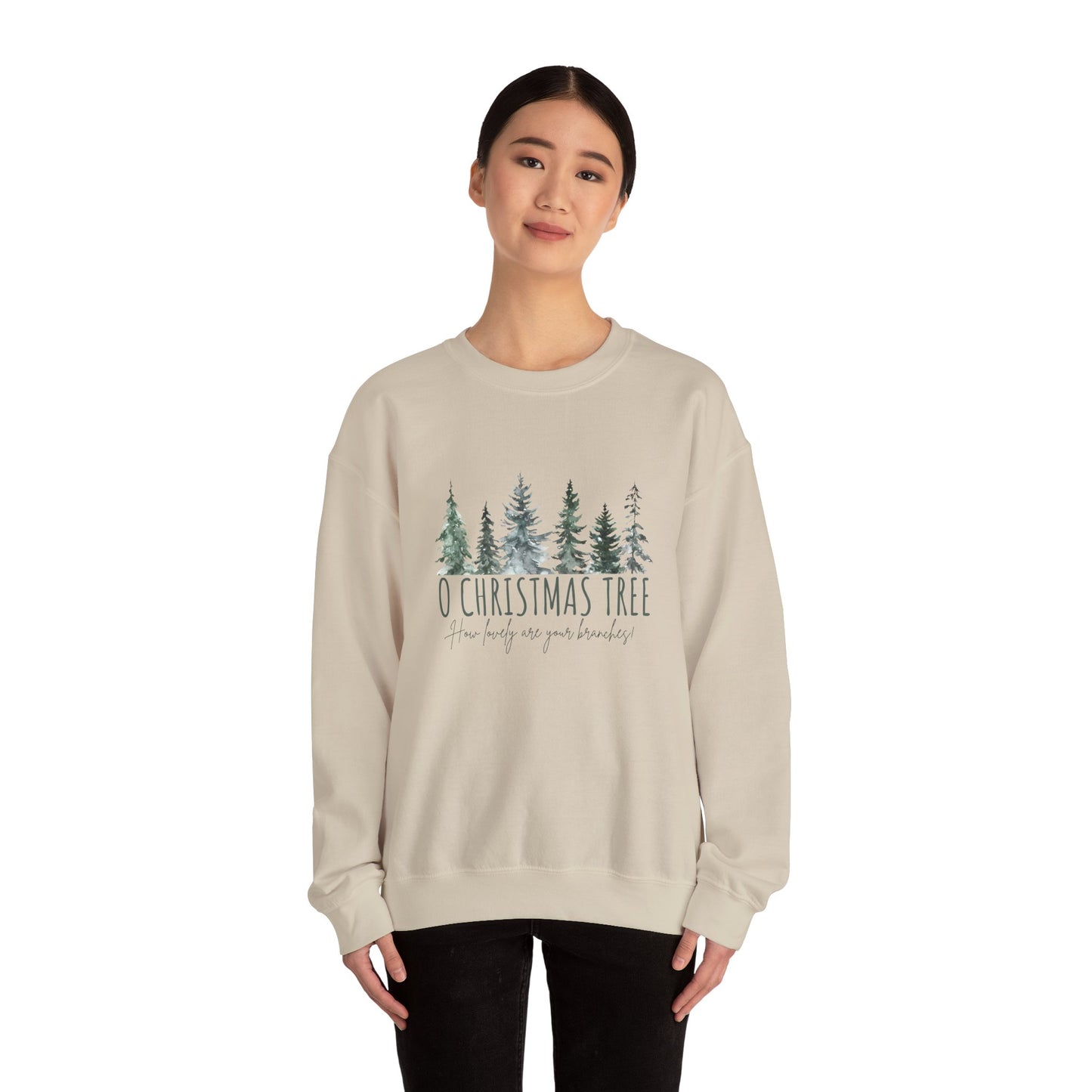 O Christmas Tree Crewneck Sweatshirt