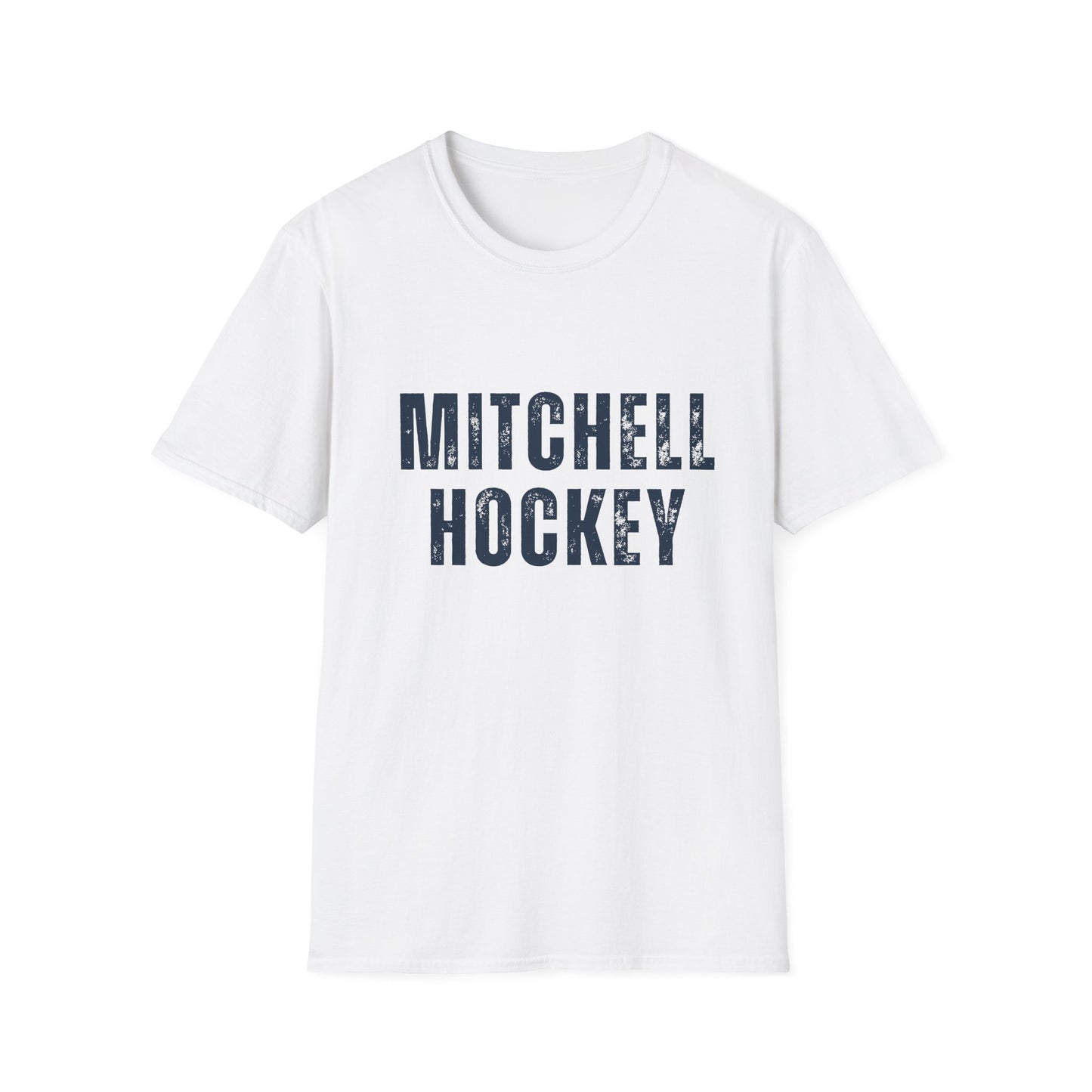Mitchell Hockey T-Shirt — Vintage Athletic Hockey Tee