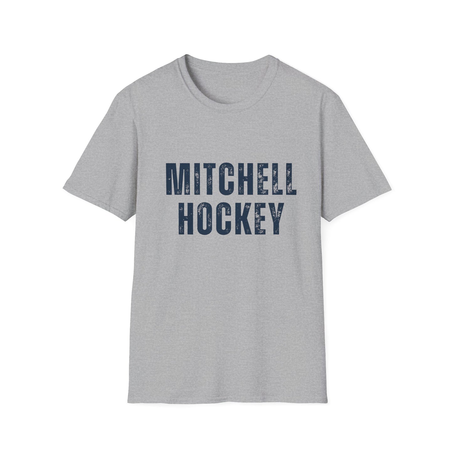 Mitchell Hockey T-Shirt — Vintage Athletic Hockey Tee